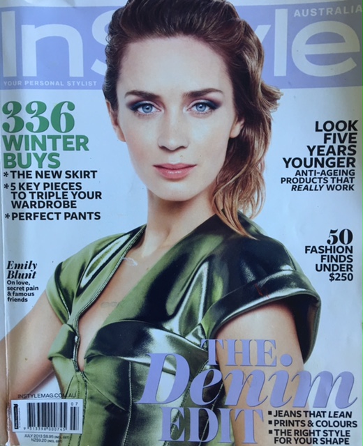 InStyle July 2013 Coverage