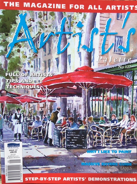 Artists Pallette Magazine Cover